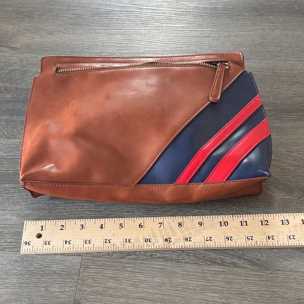 BP. Stripe Faux Leather Clutch - Picture 3 of 5